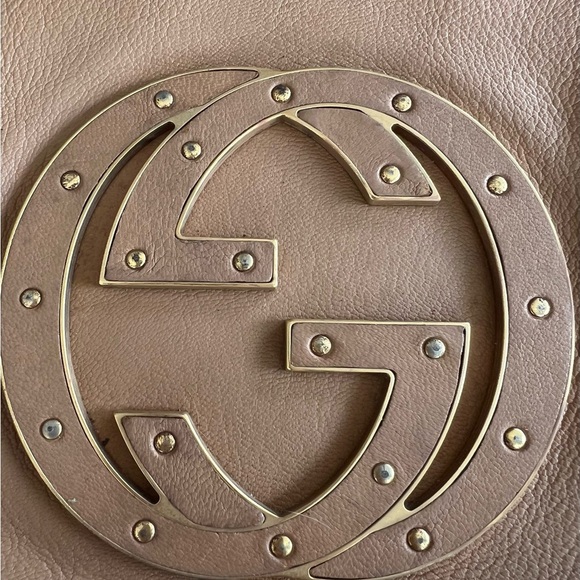 Gucci Camel  Blondi Studded Soho - Picture 2 of 8